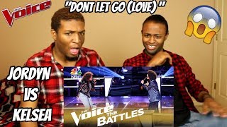 The Voice 2018 Battle - Jordyn Simone vs. Kelsea Johnson: &quot;Don’t Let Go (Love)&quot; (REACTION)