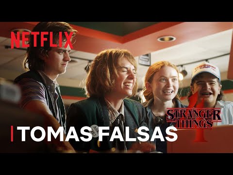 Stranger Things Bloopers | Temporada 4 | Netflix España