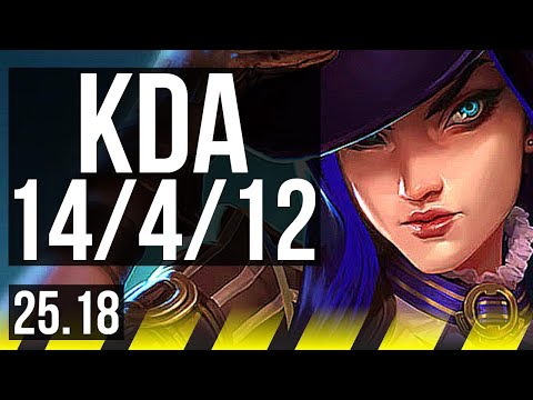 CAITLYN & Morgana vs SAMIRA & Senna (ADC) | 14/4/12 | KR Master | 25.18