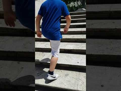 La scalata di Trinità dei Monti - Roma