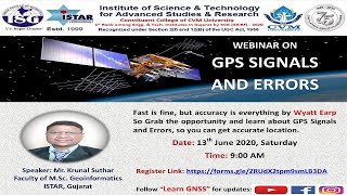 Webinar on GPS Signal and Errors