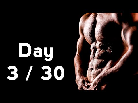 30 Days Six Pack Abs Workout Program Day: 3/30