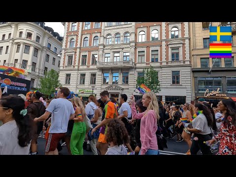 Stockholm Pride Parade 2022. Part 10 of 12. 4K 🏳️‍🌈🏳️‍🌈