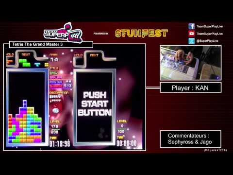 [STUNFEST 2014] Tetris TGM 3 by KAN (MASTER & SHIRASE)