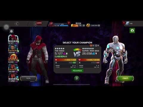 Act 6 Hood god mode MCOC