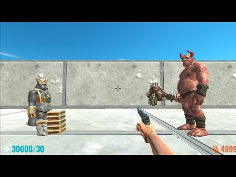 FPS and Ghor Hammer Death Run - Animal Revolt Battle Simulator