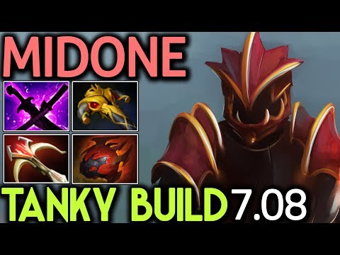 MidOne Dota 2 [Dragon Knight] Tanky Build Meta 7.08