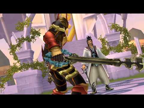 Birth by Sleep, English cutscene: 180 - Master and Pupil Trade Blows