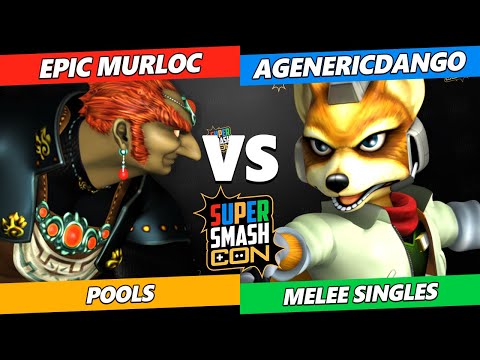 SSC 2023 - Epic Murloc (Ganondorf) Vs. AGenericDango (Fox) Smash Melee Tournament