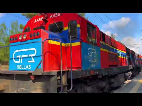 Trains in Greece - November 2022 4K