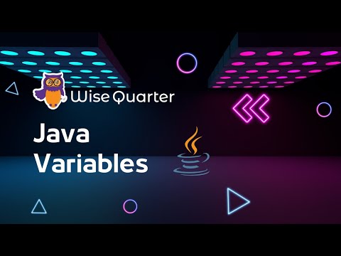 Variables | Java | Wise Quarter