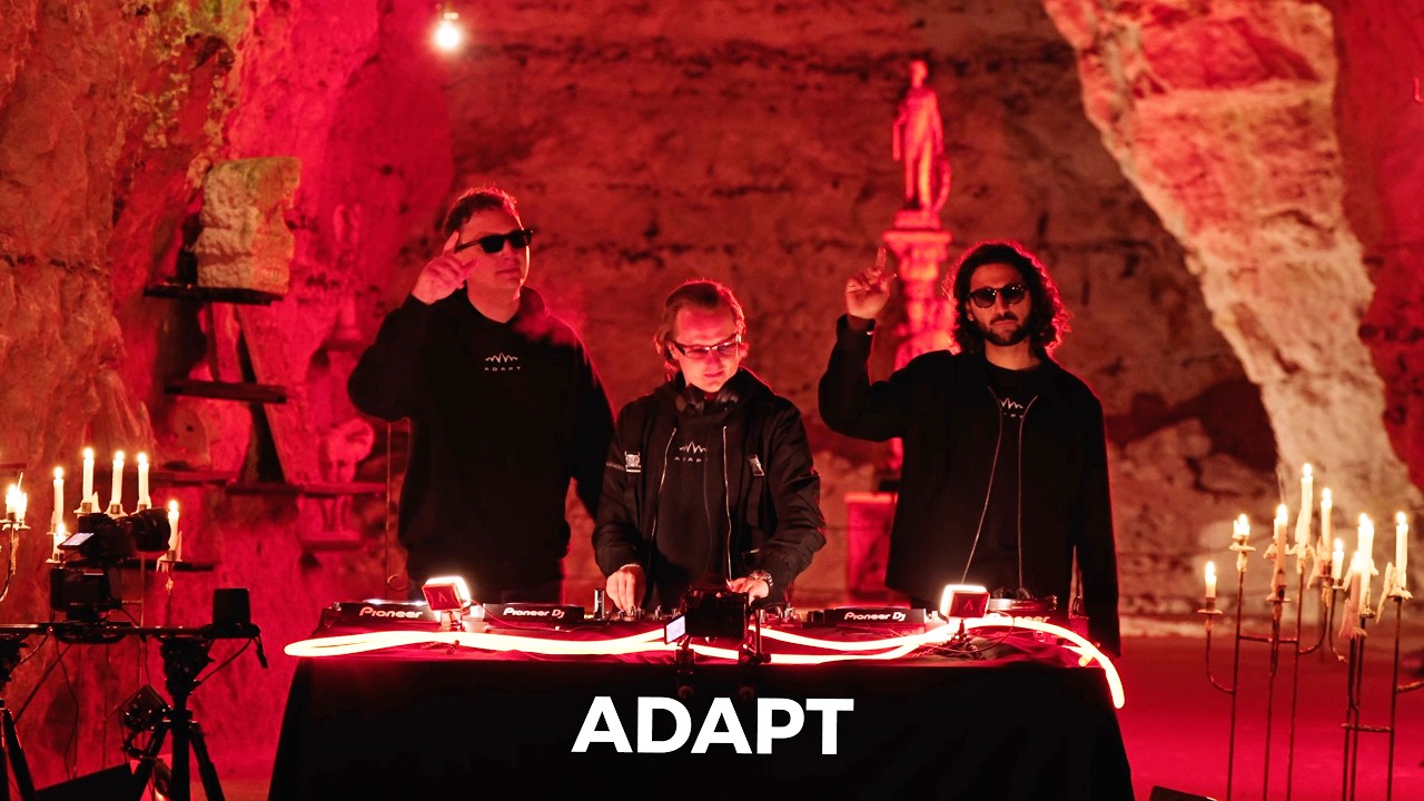 ADAPT - Live @ Radio Intense, Thingbæk Kalkminer, Denmark / Melodic Techno DJ Mix
