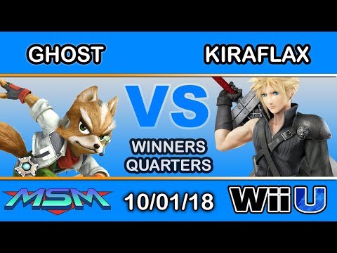 MSM 160 - TES | Ghost (Fox) Vs. Kiraflax (Cloud) Winners Quarter - Smash 4