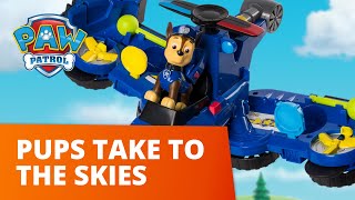 PAW Patrol | Flight Rescues! Pups Take to the Skies! | Toy Episode