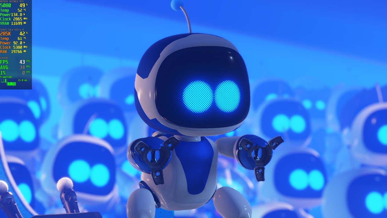 Astro Bot Gameplay Test | KytyPS5 0.3.0 PS5 Emulator PC