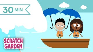 Splish Splash! | Water Songs with Boats, the Beach + More! | Scratch Garden