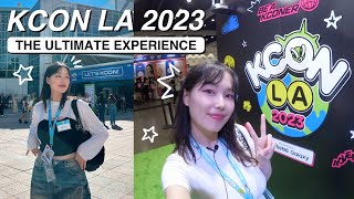 ULTIMATE KCON LA 2023 EXPERIENCE VLOG: convention booth tour, k-beauty haul, k-food, and MORE