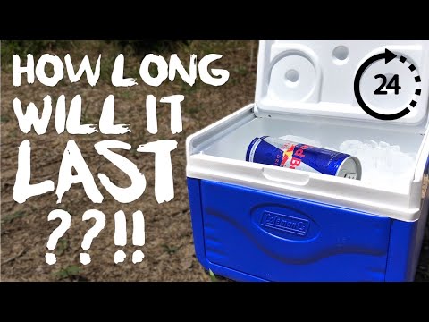 COLEMAN FLIP LID ICE TEST: How Long Will It Hold Ice?