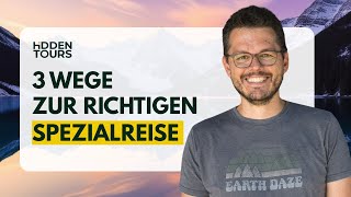 So findest du die perfekte Spezialreise – mit Filter, Freitext & KI-Su
