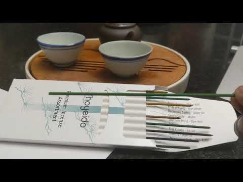 Shoyeido's premium assortment sample pack.