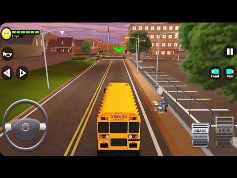 Super High School Bus Driving Simulator 3d 2021