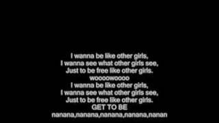 Atomic Kitten - I wanna be like other girls