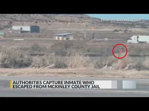 VIDEO: Escaped inmate leads law enforcement on chase in Gallup