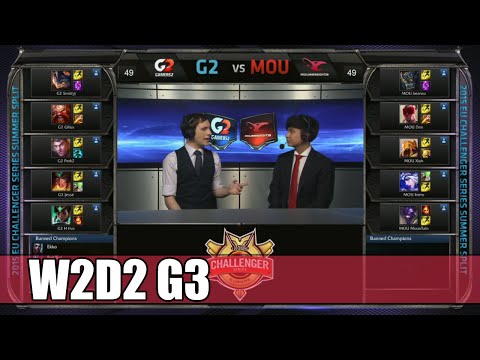 Gamers 2 vs Mousesports | S5 EUCS Summer 2015 Week 2 Day 2 | G2 vs MOU W2D2 G2 EUCS