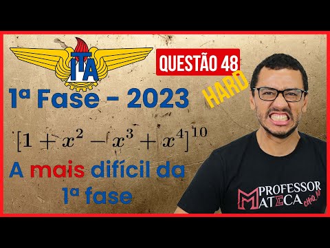 A questão mais difícil do ITA 2023 | Primeira Fase Matemática | Fórmula da Multiseção