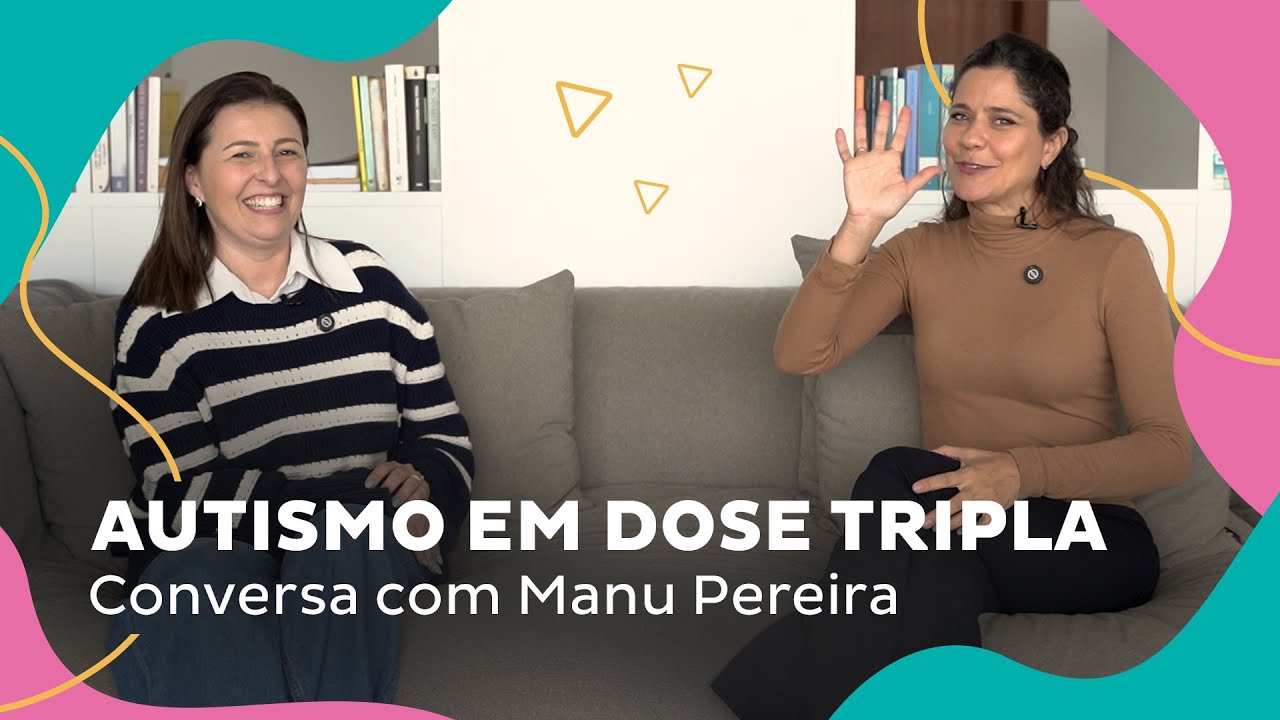 Ela tem TRIGÊMEOS AUTISTAS! | A história inspiradora da Manu