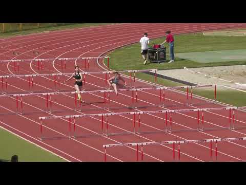 100m prepone [Ž], Ivana Lončarek i Anja Tvrtković - AGRAM Međunarodni atletski miting 2022