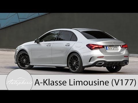 2018 Mercedes-Benz A-Klasse Limousine (V177): Die Europa-Version der A-Klasse Limo [4K] - Autophorie