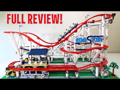 LEGO ROLLER COASTER - 10261 - Creator Expert - FULL REVIEW 2018!!