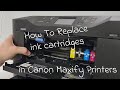 How To Remove Ink Cartridges In Canon MAXIFY Printers MB2320 MB5320 MB2720 MB2120