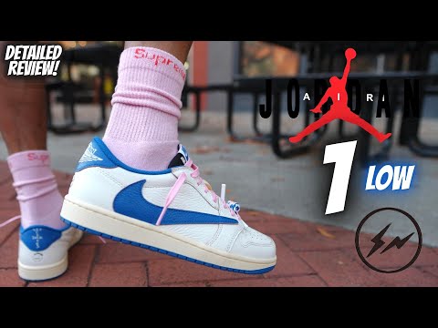 THE DATE IS SET!! EARLY LOOK 2025 JORDAN 1 LOW TRAVIS SCOTT FRAGMENT DETAILED REVIEW & ON FEET!!
