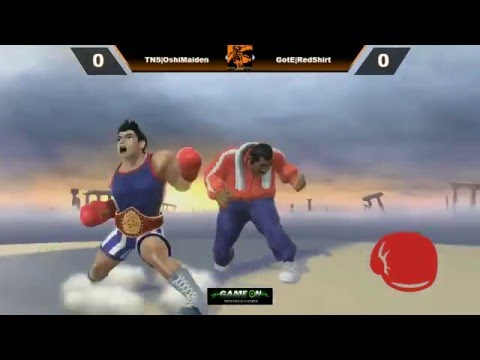 GotE Weekly Smash 20 TNS|OshiMaiden (Little Mac) vs GotE|RedShirt (R.O.B., Rosalina & Luma)