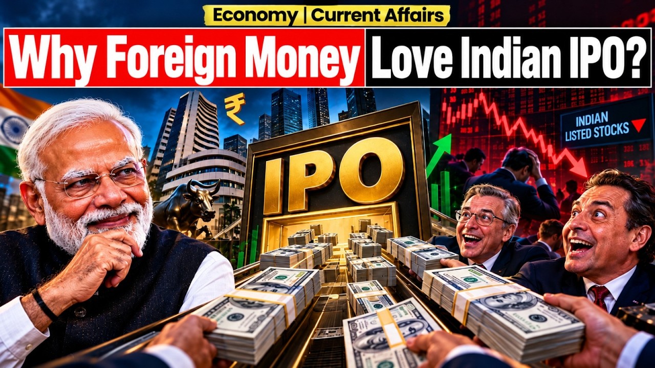 Why Are Foreign Investors Betting Big on Indian IPOs? | Indian Economy | 2026