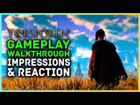 Forspoken Gameplay Walkthrough Part 1 PS5! Live Reaction, Impressions & More...