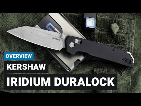 Kershaw Iridium - DuraLock Knife Overview