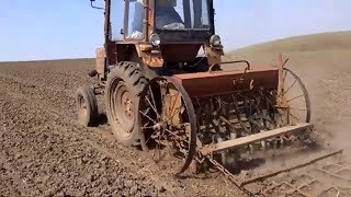 Посівні роботи 2019. В 15 років на тракторі Т-25
