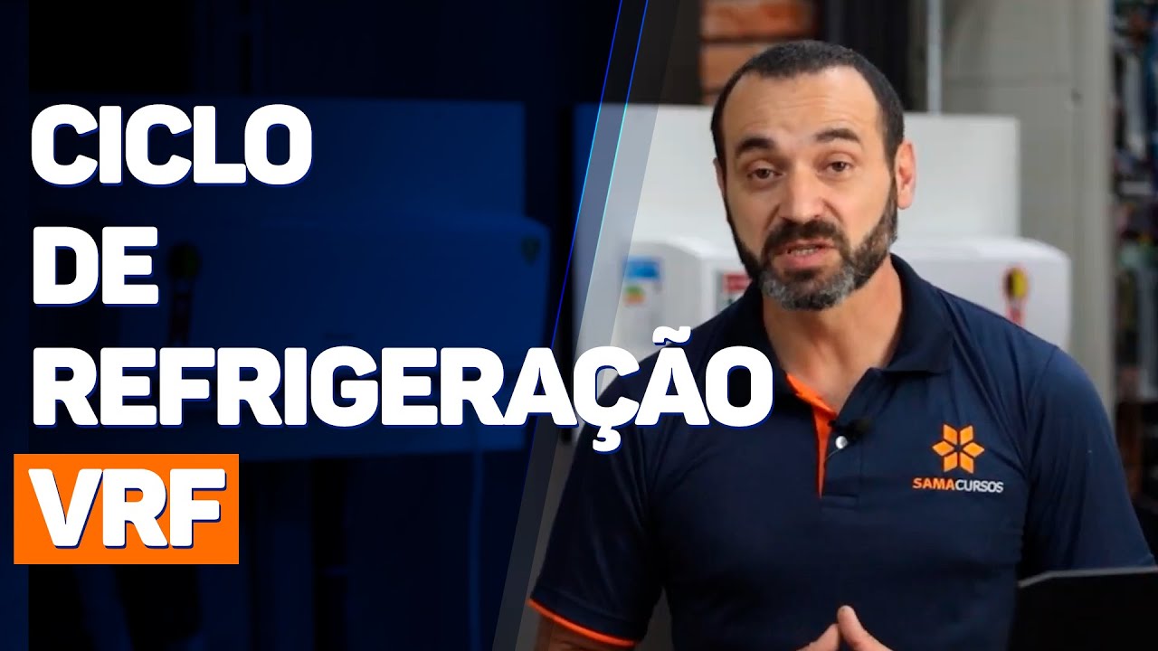 Com funciona o Ciclo de refrigeração do sistema VRF