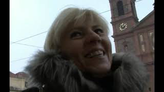 Fake Agent Public Pickup Old Lady from Czech Streets