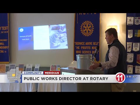 Director of Public Works gives the community an update