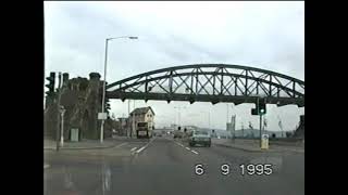Drive through in and around Swansea in 1995