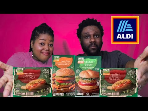 Trying Aldi Vegan Items (Review)