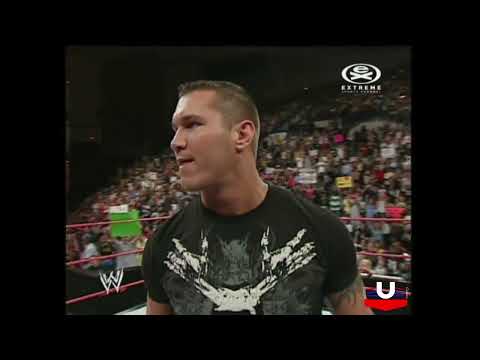WWE Raw 20.08.2007: Randy Orton segment - PL