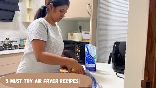 TIME-SAVING KIDS SNACK RECIPES USING AMAZING AIR Fryer || 5 MUST TRY Air Fryer Recipes||