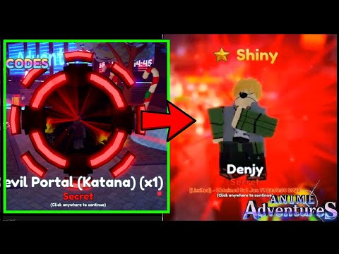 [NEW CODE] HOW TO GET NEW SECRET DENJI (DENJY) *EASIEST METHOD* ANIME ADVENTURES TD ROBLOX