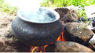 #cooking AFRICAN VILLAGE Food 4 BREAKFAST🔥🙏