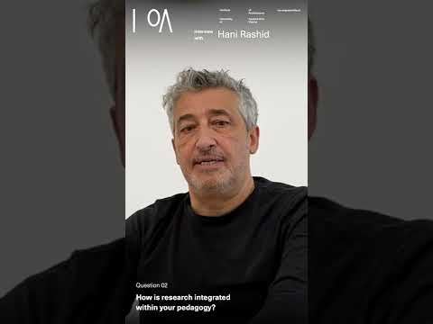 Hani Rashid — Institute of Architecture, Die Angewandte